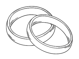 Image showing two rings