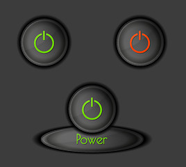 Image showing power buttons