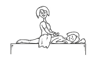 Image showing massage