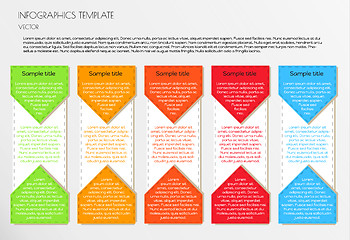 Image showing white infographic