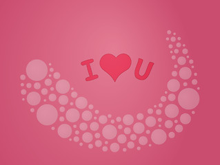 Image showing I love you