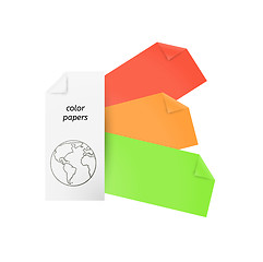 Image showing color papers