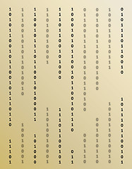 Image showing binary background