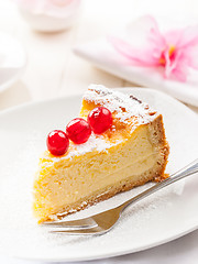 Image showing Homemade Cheesecake