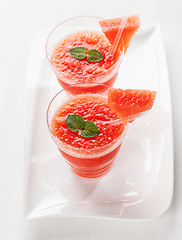 Image showing Watermelon smoothie