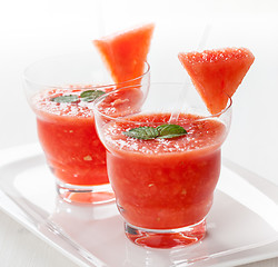 Image showing Watermelon smoothie