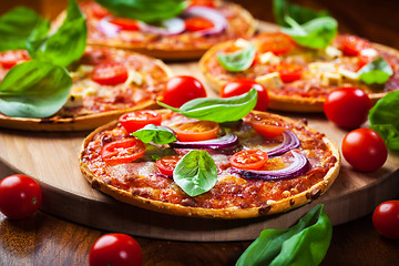 Image showing Homemade pizza 