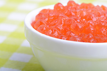 Image showing red caviar