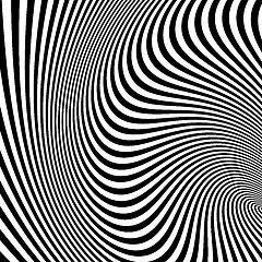 Image showing Pattern with optical illusion. 