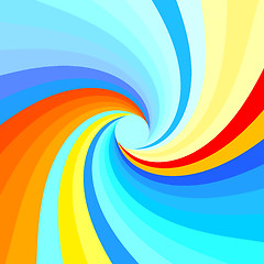 Image showing Abstract swirl background. Vector illustration. Can be used for 