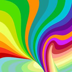 Image showing Abstract swirl background. Vector illustration. Can be used for 