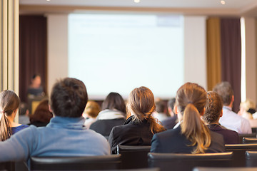 Image showing Audience in the lecture hall.