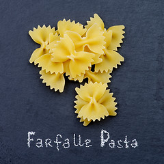 Image showing Farfalle Pasta