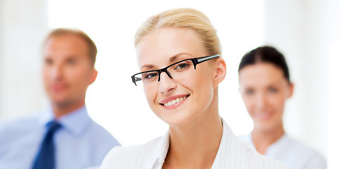 Image showing businesswoman in office