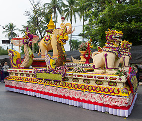 Image showing Chiang Mai Flower Festival at Suan Buak Hat Park
