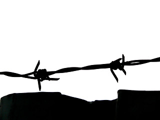 Image showing Barbed Wire