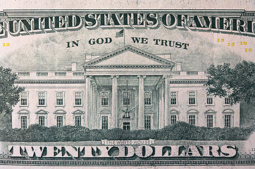Image showing Twenty dollar bill