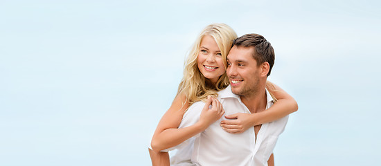 Image showing couple at seaside