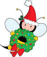 Image showing Bee Christmas