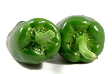 Image showing Green papricas