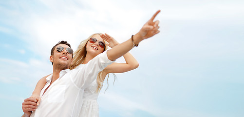 Image showing couple at seaside