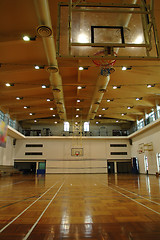 Image showing Basketball court