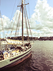 Image showing Sailboat near Stockholm, Sweden