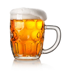 Image showing Big mug of beer