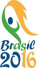 Image showing Brasil 2016 Flames Summer Games