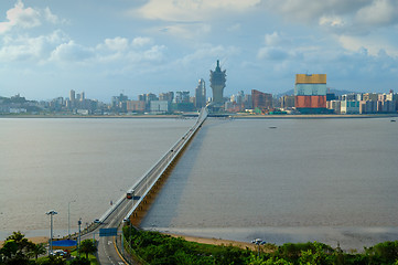 Image showing Macau city view