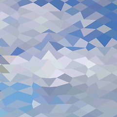 Image showing Grey Ocean Wave Abstract Low Polygon Background