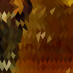 Image showing Auburn Abstract Low Polygon Background