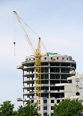 Image showing Building  under construction
