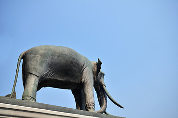 Image showing Elephant statue