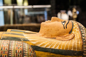 Image showing Egyptian sarcophagus