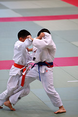 Image showing Karate kids