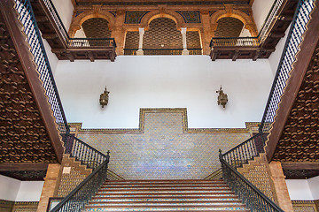 Image showing Spanish Renaissance Revival Staircase