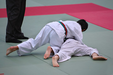 Image showing Karate kids