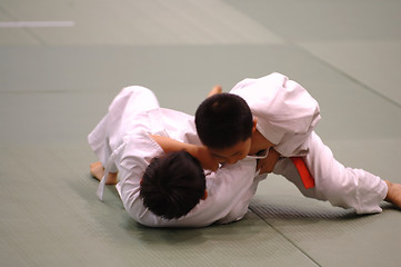 Image showing Karate kids