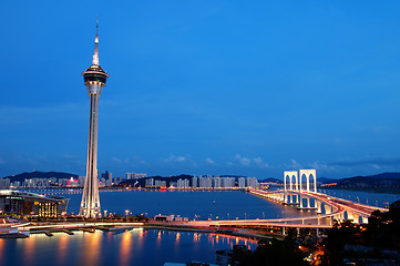 Image showing Macau night