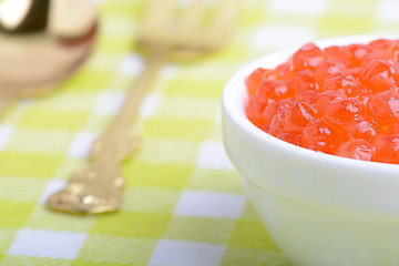 Image showing red caviar