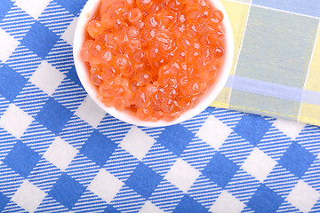 Image showing red caviar