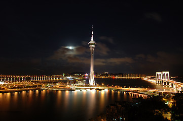 Image showing Macau night