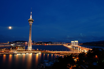 Image showing Macau night