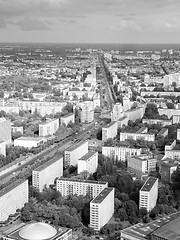 Image showing  Berlin aerial view 