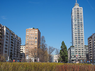 Image showing Piazza Repubblica in Milan