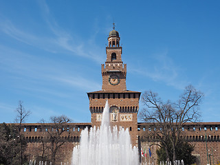 Image showing Castello Sforzesco Milan