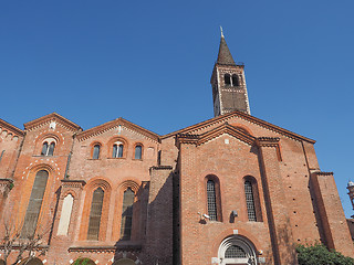 Image showing Sant Eustorgio church Milan