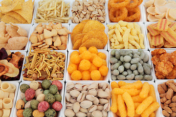 Image showing Snack Food Selection