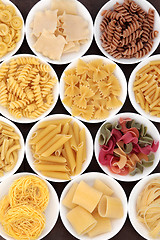 Image showing Pasta Shapes